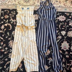 2 jumpsuits
